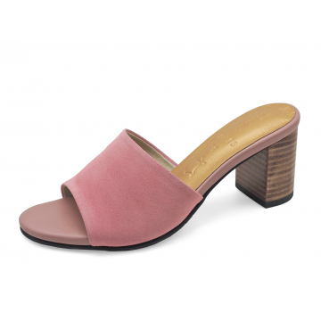 Women Sandals HSC-95 Pink Suede